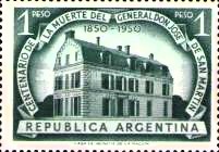 [The 100th Anniversary of the Death of San Martin, 1850-1950, タイプ LL]
