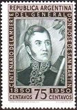 [The 100th Anniversary of the Death of San Martin, 1850-1950, タイプ LK]