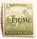 [Overprinted Postage Stamps from Hungary, type C2]