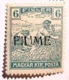 [Overprinted Postage Stamps from Hungary, type C3]