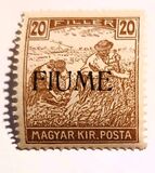 [Overprinted Postage Stamps from Hungary, type C6]