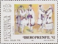 [Iberia-Latin America Philatelic Literature Exhibition "IBEROPREFIL '92" - Buenos Aires - Paintings by Raul Soldi, type BSV]