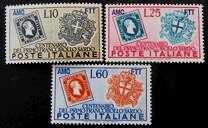 [The 100th Anniversary of Sardinia´s First Postage Stamp - Italy Postage Stamps Overprinted "AMG FTT", тип BE]
