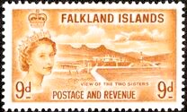 [Issues of 1952 but with Portrait of Queen Elizabeth II, type BI]