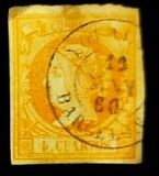 [Queen Isabella II - Colored Paper, tegund O1]