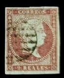 [Queen Isabella II - Bluish Paper, type A3]