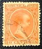 [King Alfonso XII - As Previous, New Colors, type AS15]
