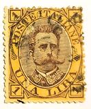 [King Umberto I - New Drawing, Value in Corners, 类型 U]