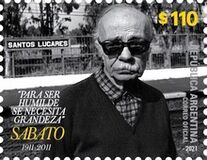 [Ernesto Sabato, 1911-2011, type EDS]