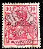 [Germania - Inscription "REICHSPOST", Tipi J4]