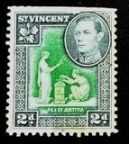 [King George VI, Local Motifs, type Y1]