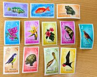 [Issues of Grenada Overprinted "GRENADINES", тип E]