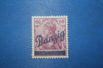 [German Empire Stamps Overprinted "Danzig", Scrivi K]