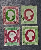 [Queen Victoria - Portrait in White Square, tipas C]