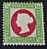 [Queen Victoria - Portrait in White Square, type C1]