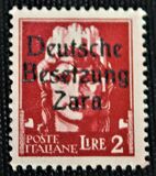 [Italy Postage Stamps of 1929, 1930 & 1942 Overprinted "Deutsche Besetzung Zara", type A11]