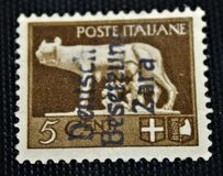[Italy Postage Stamps of 1929, 1930 & 1942 Overprinted "Deutsche Besetzung Zara", type A]