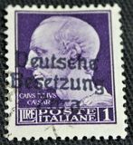 [Italy Postage Stamps of 1929, 1930 & 1942 Overprinted "Deutsche Besetzung Zara", type A8]