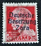 [Italy Postage Stamps of 1929, 1930 & 1942 Overprinted "Deutsche Besetzung Zara", type A3]