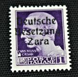 [Italy Postage Stamps of 1929, 1930 & 1942 Overprinted "Deutsche Besetzung Zara", type A8]