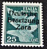 [Italy Airmail Stamps of 1930 & 1932 Overprinted "Deutsche Besetzung Zara", jenis G]