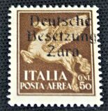 [Italy Airmail Stamps of 1930 & 1932 Overprinted "Deutsche Besetzung Zara", jenis G1]