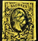 [King Friedrich August II - Colored Paper, type C4]