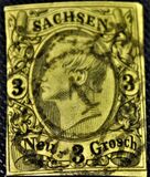 [King Johann I - Coloured Paper, type D3]