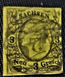[King Johann I - Coloured Paper, type D3]