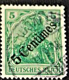 [German Empire Postage Stamps Surcharged, ประเภท F]