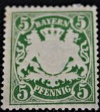 [Coat of Arms - Value in "PFENNIG", tegund D31]