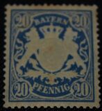 [Coat of Arms - Value in "PFENNIG", tegund D33]
