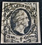 [King Friedrich August II - Colored Paper, type C1]