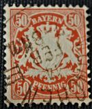 [Coat of Arms - Value in "PFENNIG", tegund D35]