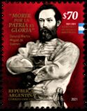 [The 200th Anniversary of the Death of Martin Miquel de Guemes, 1785-1821, type EDT]