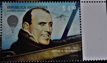 [The 100th Anniversary of the Death of Jorge Newbery, 1875-1914, Вид DSZ]