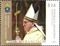 [Pope Francis - Joint Issue with the Vatican, Tipo DRC]