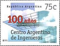 [The 100th Anniversary of the Argentine Engineers' Centre, Buenos Aires, प्रकार BWR]