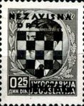 [Yugoslavia Postage Stamps Overprinted in Black - King Peter II, Typ B]