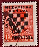 [Yugoslavia Postage Stamps Overprinted in Black - King Peter II, Typ B3]