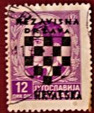 [Yugoslavia Postage Stamps Overprinted in Black - King Peter II, Typ B11]