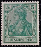 [Germania - Inscription "REICHSPOST", veids J2]