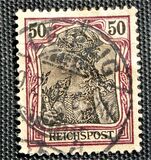 [Germania - Inscription "REICHSPOST", veids J9]