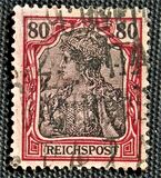 [Germania - Inscription "REICHSPOST", veids J10]