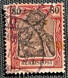 [Germania - Inscription "REICHSPOST", veids J10]