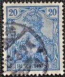 [Germania - Inscription "REICHSPOST", veids J5]