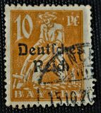 [Postage Stamps from Bayern Overprinted "Deutsches Reich", ประเภท AD1]