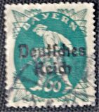 [Postage Stamps from Bayern Overprinted "Deutsches Reich", ประเภท AF1]