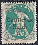 [Postage Stamps from Bayern Overprinted "Deutsches Reich", ประเภท AF1]