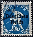 [Postage Stamps from Bayern Overprinted "Deutsches Reich", ประเภท AF3]